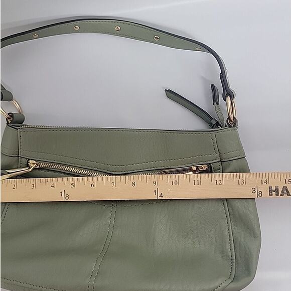 Jessica Simpson Medium SABRINA PURSE WOMENS OLIVE LODEN GREEN EUC - Picture 5 of 9